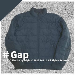 ギャップ(GAP)のGap ギャップ 中綿ジャケット　ネイビー　Sサイズ　冬　防寒 ✓1936(ダウンジャケット)