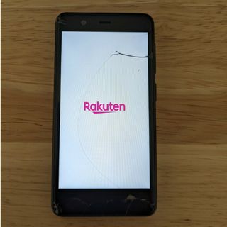 ラクテン(Rakuten)のRakuten Mini（画面割れ、動作正常）(スマートフォン本体)