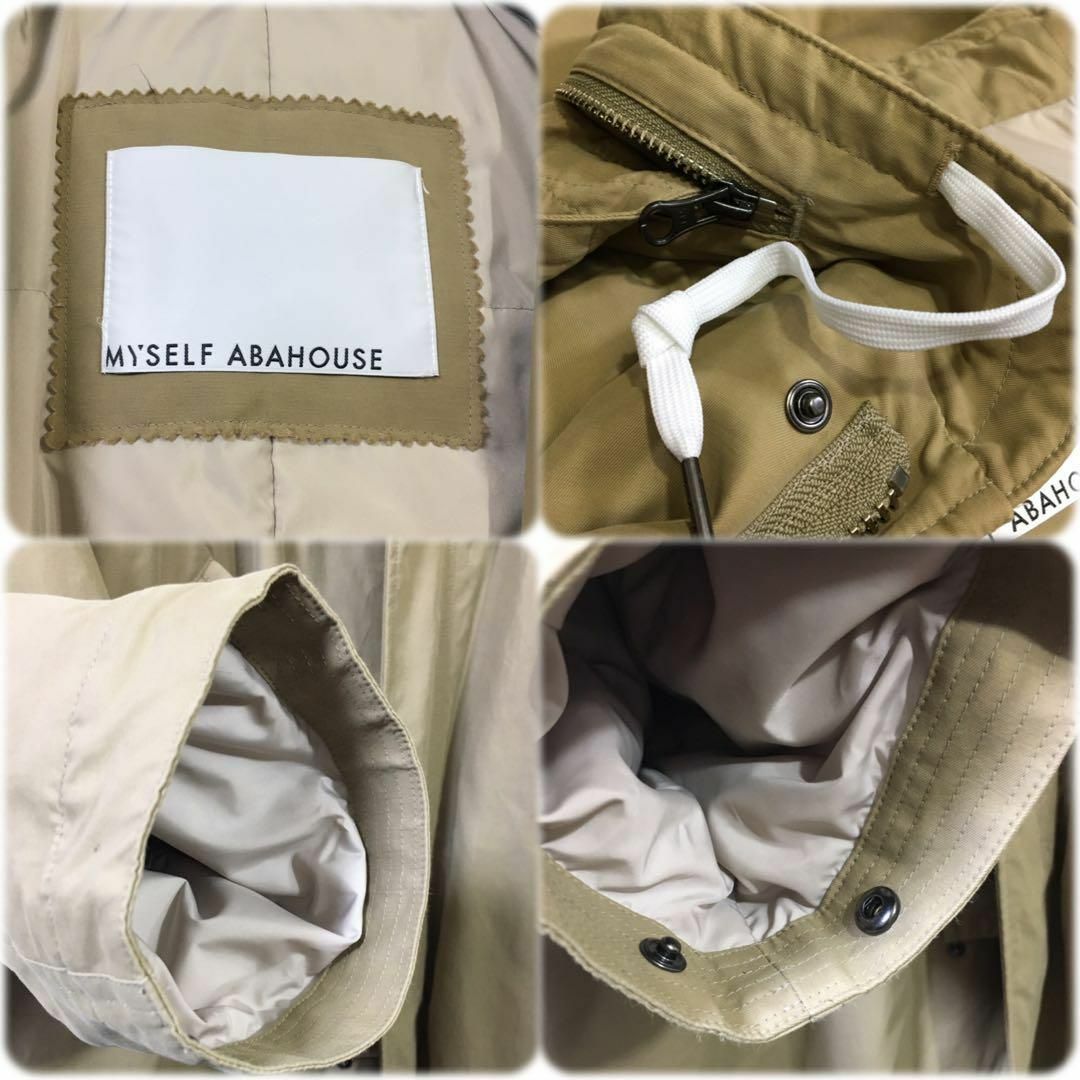 【 myself ABAHOUSE 】ダウン モッズコート メンズのジャケット/アウター(モッズコート)の商品写真