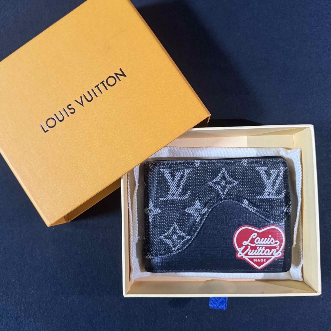 超希少 HUMANMADE×LOUISVUITTON 折りたたみ財布