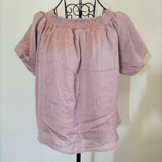INGNI ◆イング（M)　オフショル　ピンク　半袖　可愛い　シンプル着回し(Tシャツ(半袖/袖なし))