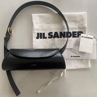 ジルサンダー(Jil Sander)のジルサンダー  カンノーロ　jilsander ブラック　スモール(ショルダーバッグ)