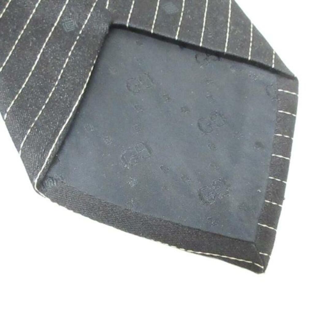 Gucci(グッチ)のグッチ ネクタイ メンズ - 黒×アイボリー メンズのファッション小物(ネクタイ)の商品写真