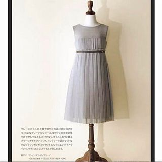 FOXEYNewyorkレディプリーツ ワンピース38フォクシー