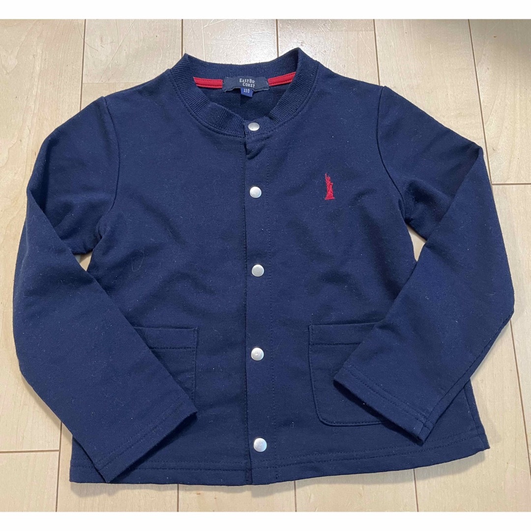 EASTBOY(イーストボーイ)のイーストボーイ　カーディガン キッズ/ベビー/マタニティのキッズ服男の子用(90cm~)(カーディガン)の商品写真