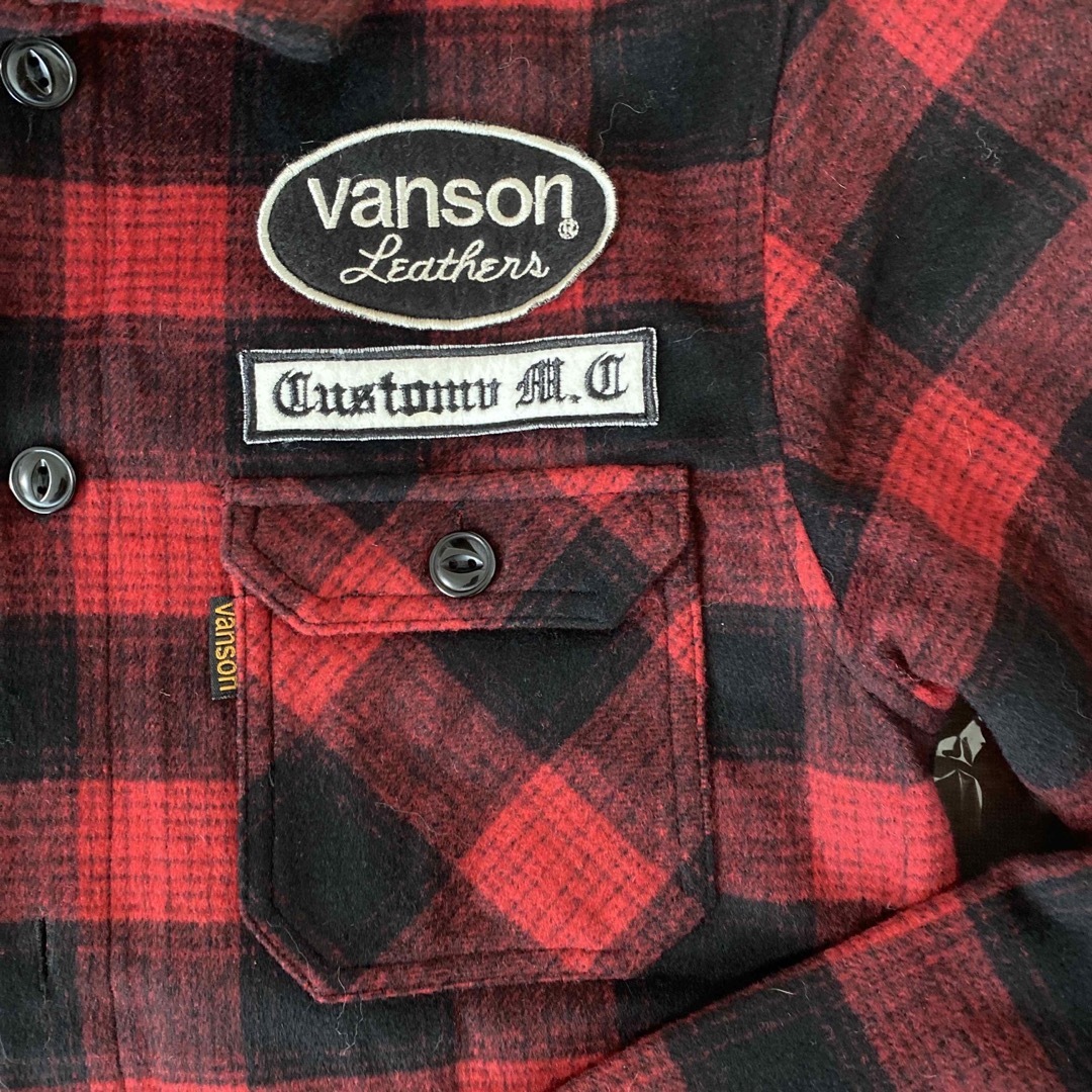 VANSON(バンソン)のvansonチェック柄ジャケット メンズのジャケット/アウター(その他)の商品写真