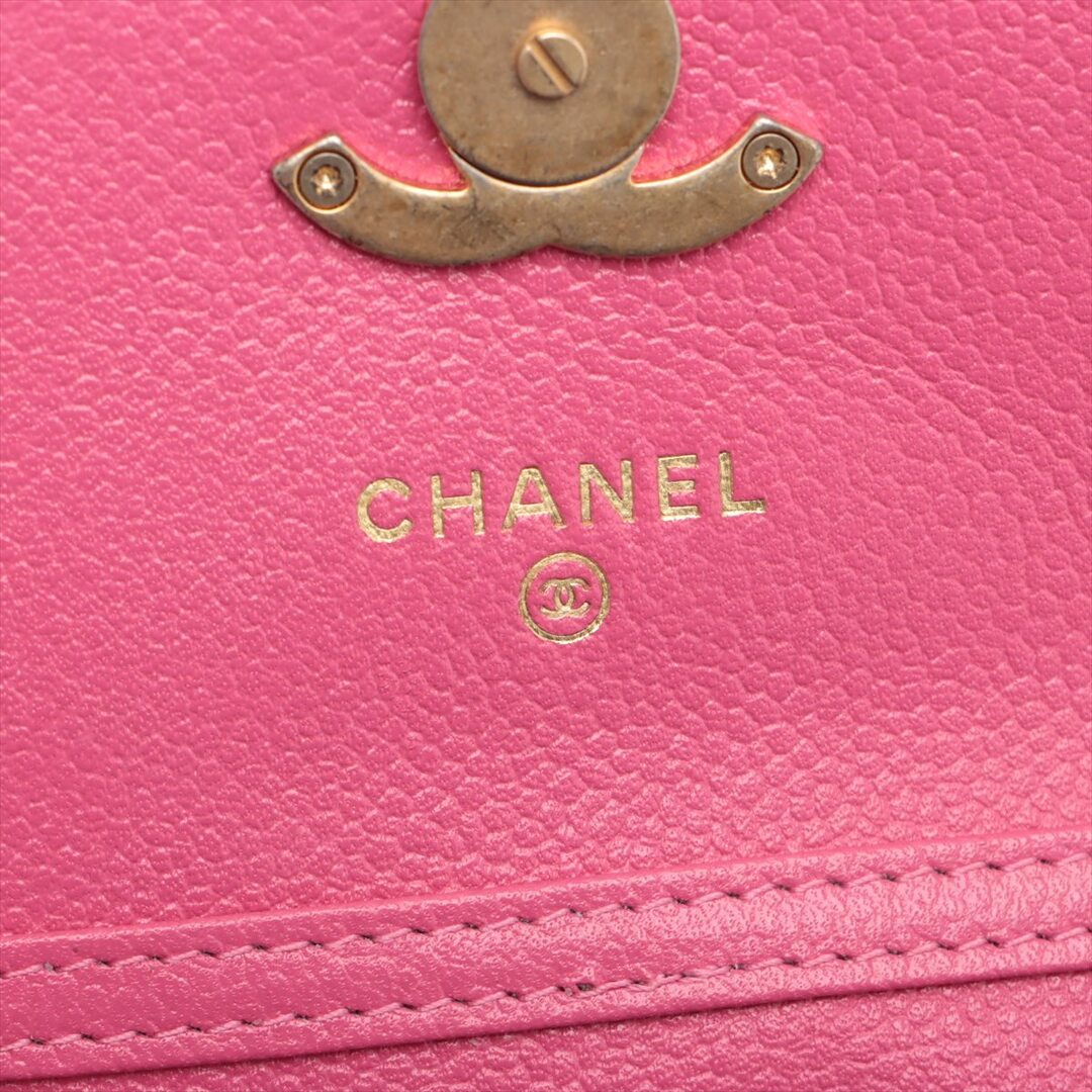 CHANEL(シャネル)のシャネル  キャビアスキン  ピンク レディース ショルダーバッグ レディースのバッグ(ショルダーバッグ)の商品写真