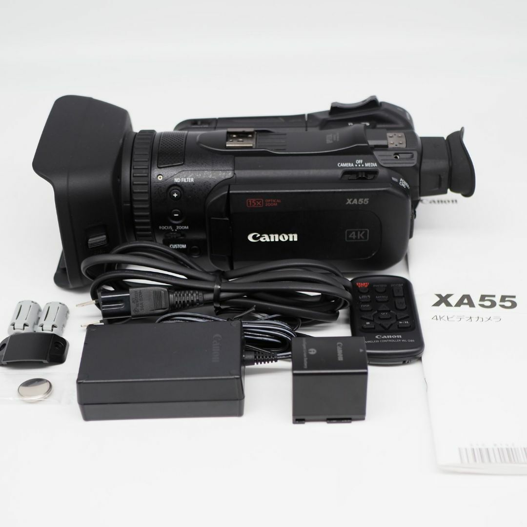 Canonの■極上品■ CANON XA55 業務用ビデオカメラ