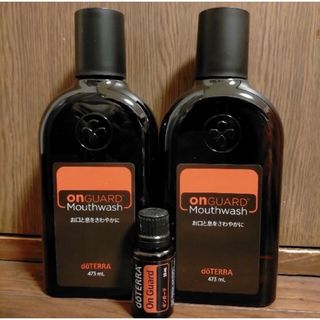 ドテラ(doTERRA)のdoTERRA オンガード マウスウォッシュ 2本セット＆オンガード15ml1本(エッセンシャルオイル（精油）)