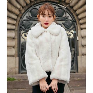 ハーリップトゥ(Her lip to)のHerlipto Winter Love Faux Fur Coat(毛皮/ファーコート)