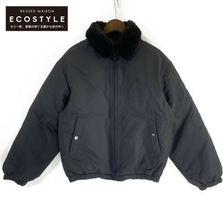 バーバリー(BURBERRY)のバーバリー ｘSupremeシュプリーム【新品同様/国内正規】Shearling Collar Down Puffer Jacket ダウン S(ダウンジャケット)