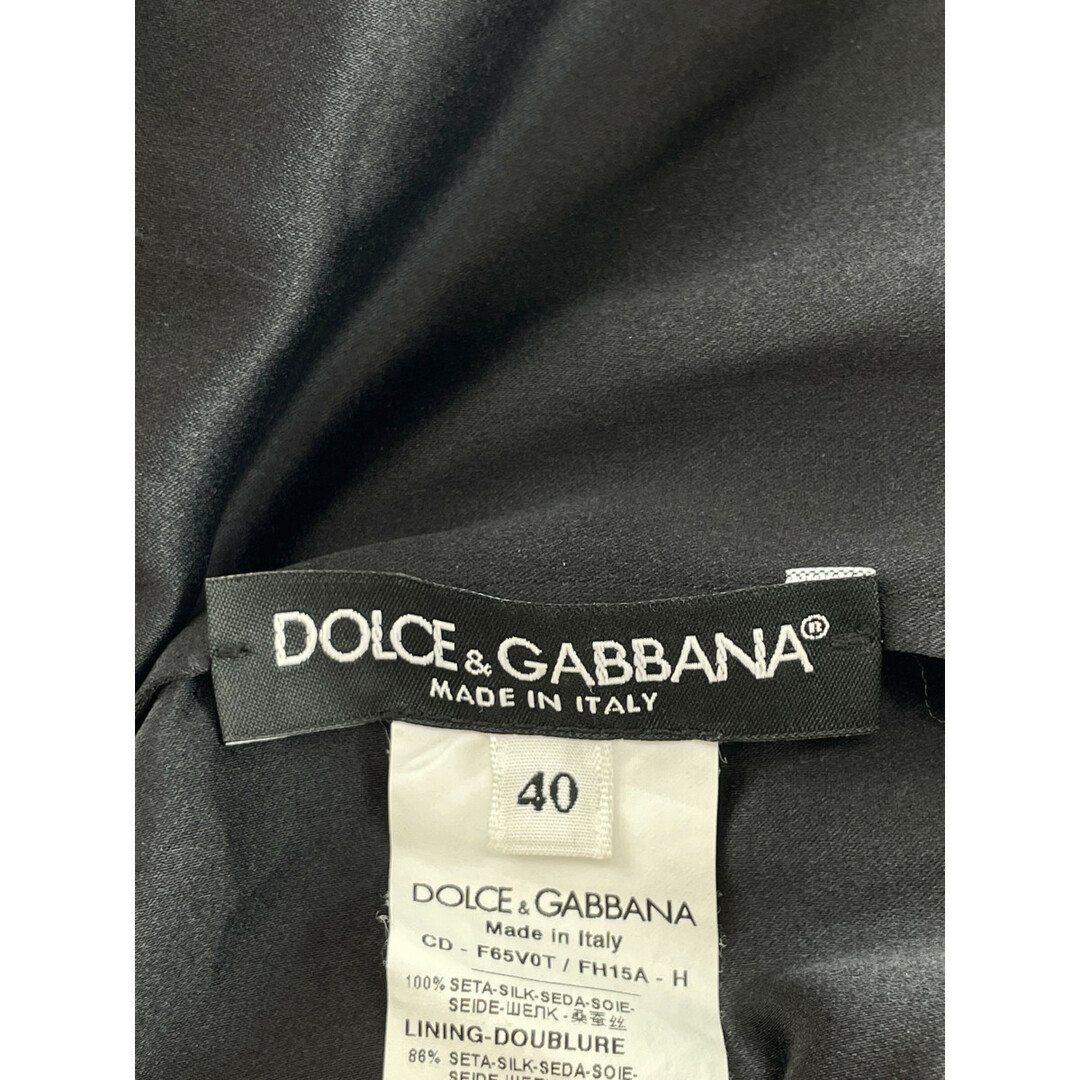 DOLCE&GABBANA(ドルチェアンドガッバーナ)のドルチェアンドガッバーナ 【国内正規】F65V0T FH15A フラワープリント ビスチェ シルクドレス/ 40 レディースのワンピース(ロングワンピース/マキシワンピース)の商品写真