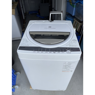 トウシバ(東芝)の愛知近郊配送無料　TOSHIBA 7kg洗濯機　AW-7G9  2021年製(洗濯機)