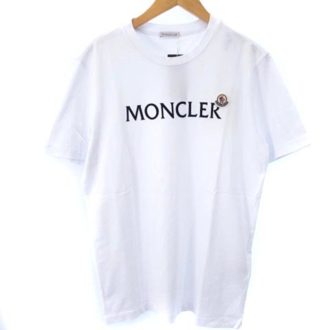 Tシャツ(半袖/袖なし)MONCLER モンクレール シャツ 半袖 白 ...