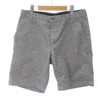 ジョンブル(JOHNBULL)のジョンブル ショートパンツ ハーフ レオパード柄 コットン混 グレー L(ショートパンツ)