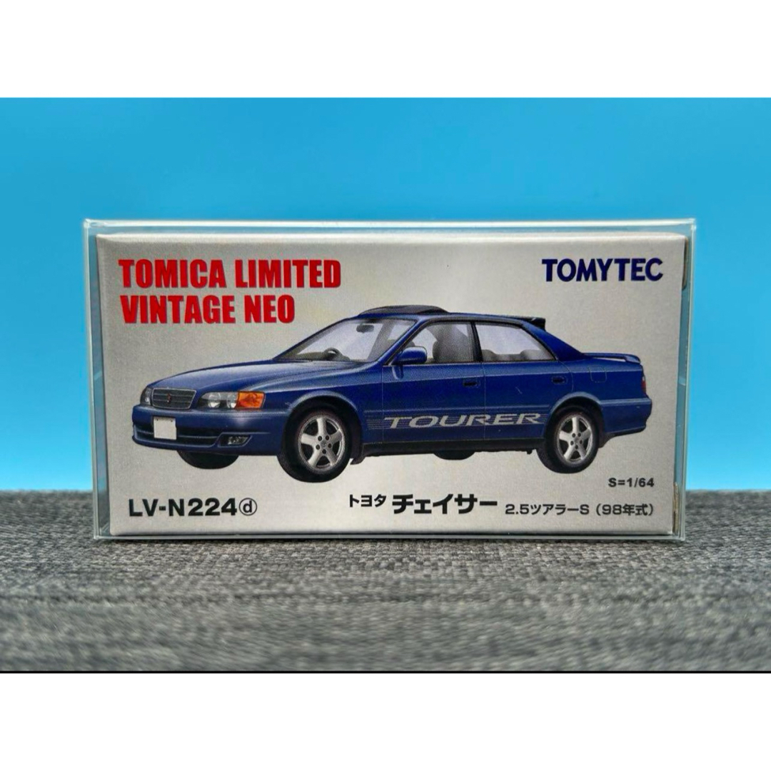 Tommy Tech(トミーテック)のトミカリミテッドヴィンテージ　トヨタ チェイサー 2.5ツアラーS（紺） エンタメ/ホビーのおもちゃ/ぬいぐるみ(ミニカー)の商品写真