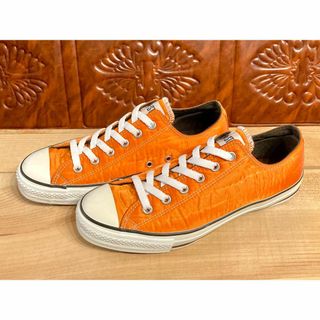 コンバース(CONVERSE)の★90s!レア!コンバース オールスターナイロン オレンジ ビンテージ 2312(スニーカー)