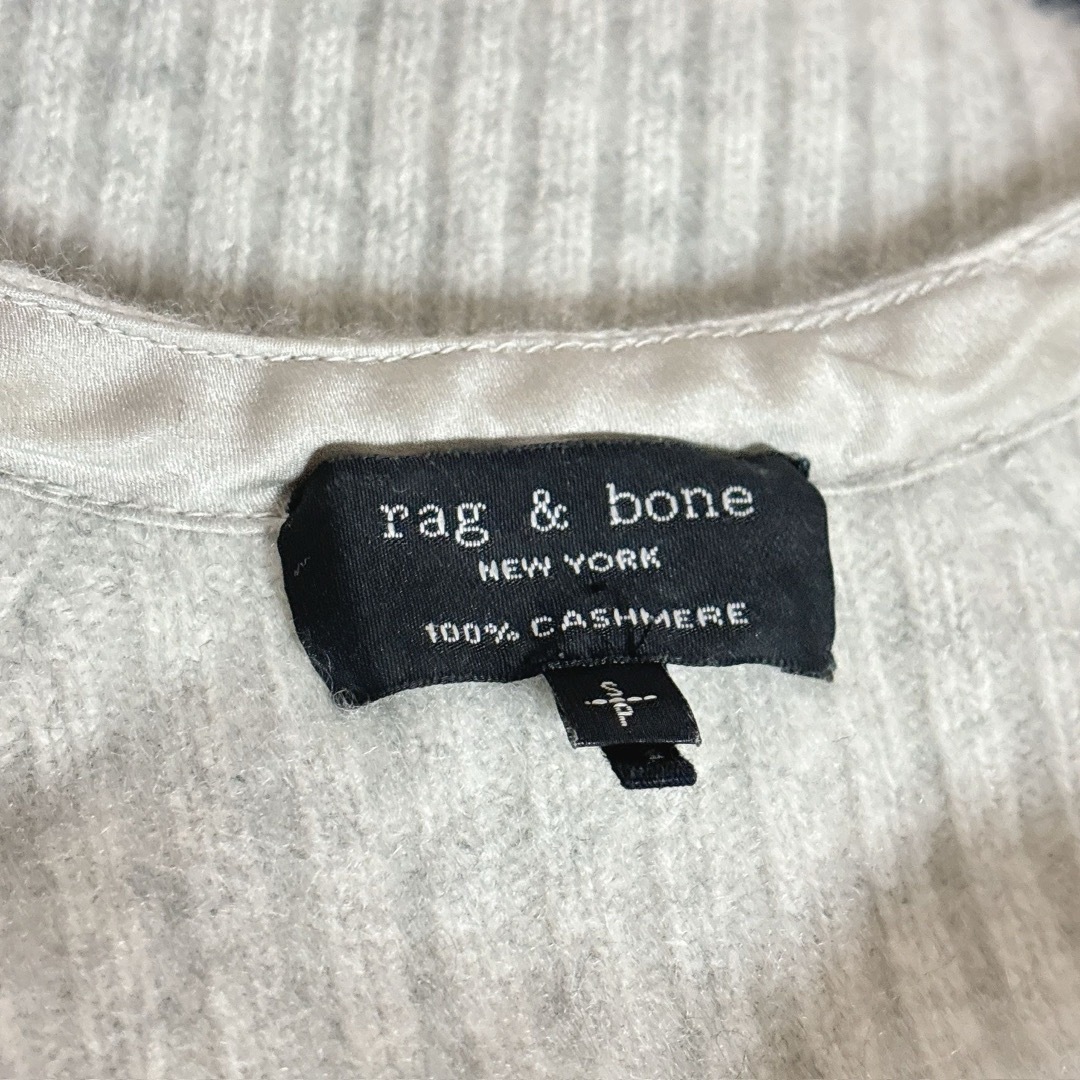 Rag & Bone(ラグアンドボーン)の【 rag&bone 】ラグアンドボーン Vネック ニットプルオーバー カシミヤ レディースのトップス(ニット/セーター)の商品写真