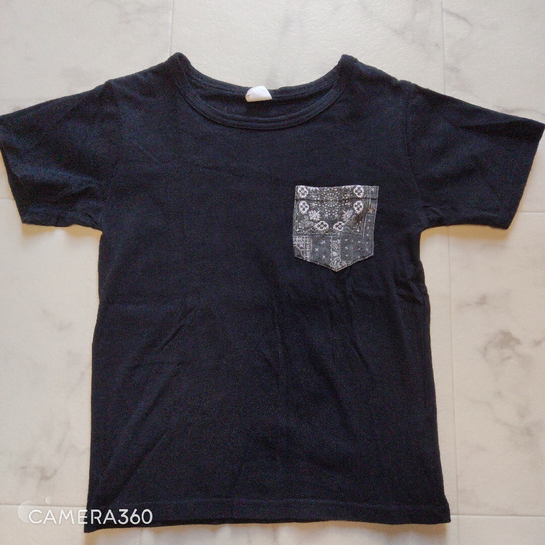 devirock(デビロック)のデビロックキッズ胸ポケットTシャツ キッズ/ベビー/マタニティのキッズ服男の子用(90cm~)(Tシャツ/カットソー)の商品写真