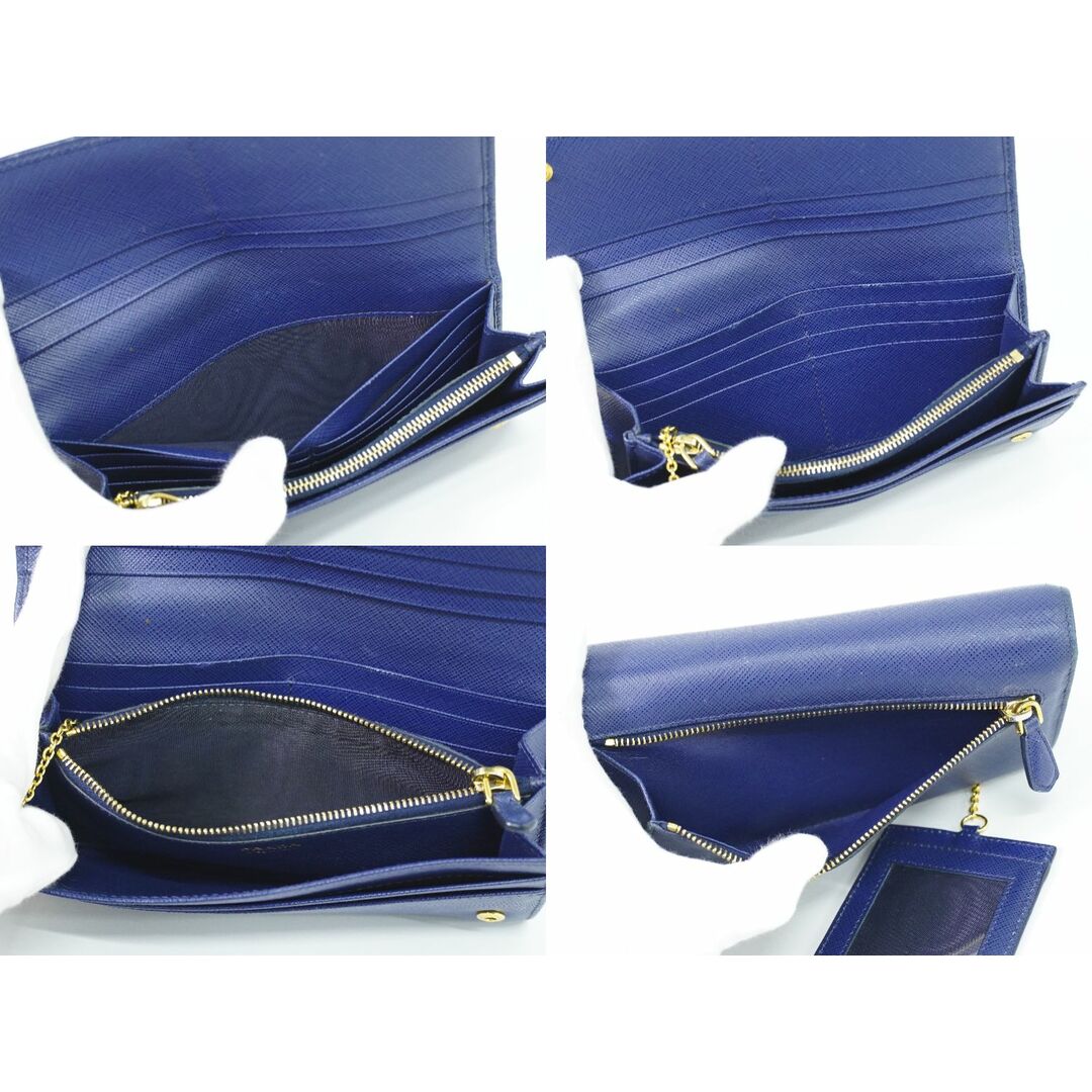 PRADA - 本物 プラダ PRADA サフィアーノ レザー 長財布 ロング PRADA - 本物 プラダ PRADA サフィアーノ レザー 長財布 ロング