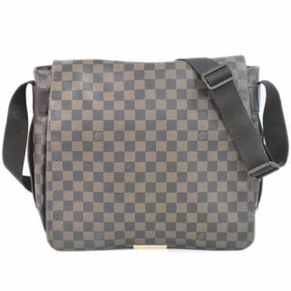 ルイヴィトン(LOUIS VUITTON)の本物 ルイヴィトン LOUIS VUITTON LV バスティーユ ダミエ エベヌ ショルダーバッグ メッセンジャーバッグ ブラウン N45258 Bastille ビトン バッグ 中古(メッセンジャーバッグ)