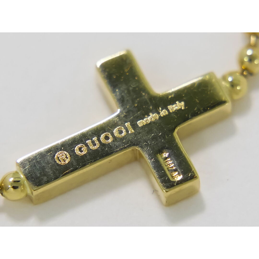 GUCCI - 本物 グッチ GUCCI クロス モチーフ 750 YG GUCCI - 本物 グッチ GUCCI クロス モチーフ 750 YG