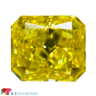 FANCY VIVID YELLOW 0.51ct RCT/RT2433/GIA(その他)