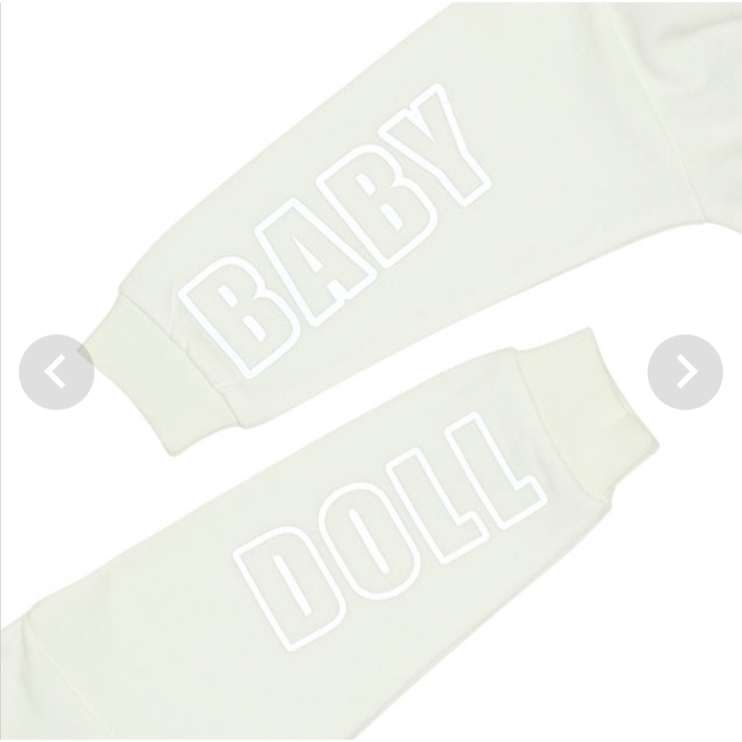 BABYDOLL(ベビードール)のBABYDOLLリフレクタートレーナー レディースのトップス(トレーナー/スウェット)の商品写真