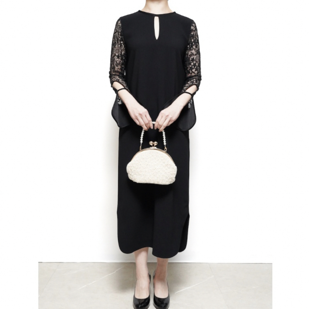 レディースmame kurogouchi Floral Lace Sleeve Dress