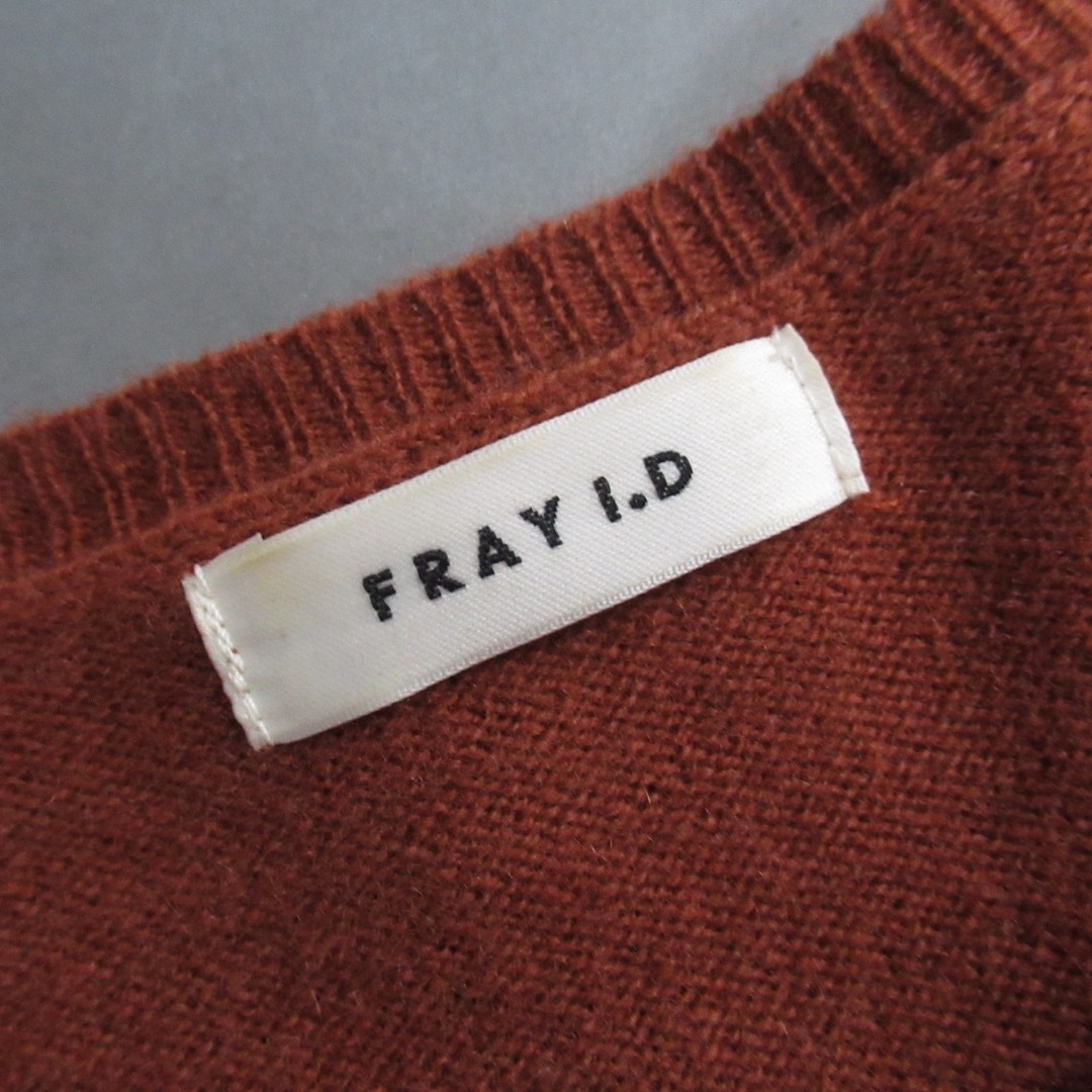 FRAY I.D(フレイアイディー)のFRAY I.D カシミヤ ウール ニット ワンピース セーター チュニック F レディースのワンピース(ロングワンピース/マキシワンピース)の商品写真