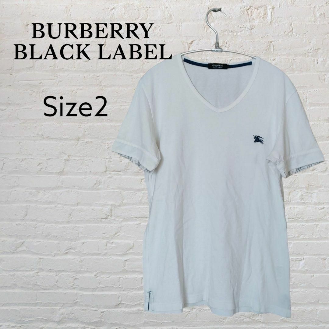 BURBERRY BLACK LABEL(バーバリーブラックレーベル)のBURBERRY BLACK LABELバーバリーブラックレーベル　Tシャツ メンズのトップス(Tシャツ/カットソー(半袖/袖なし))の商品写真