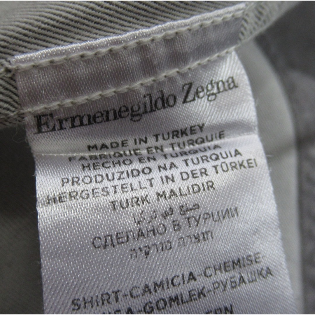 Ermenegildo Zegna(エルメネジルドゼニア)のErmenegildo Zegna コットン ロング スリーブ シャツ トップス メンズのトップス(シャツ)の商品写真