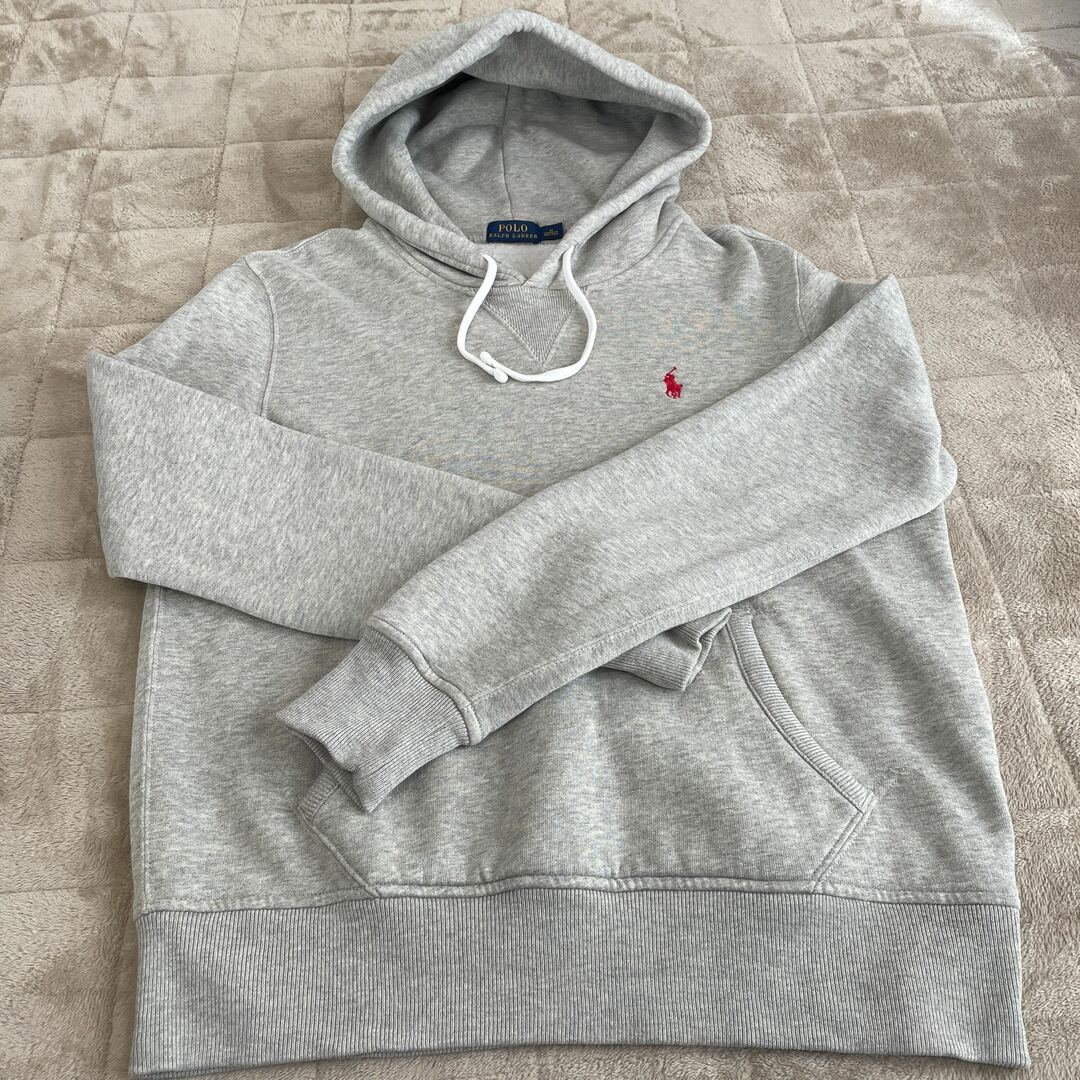 POLO RALPH LAUREN(ポロラルフローレン)のPOLO RALPH LAUREN  裏起毛　フーディー　パーカー　M レディースのトップス(パーカー)の商品写真