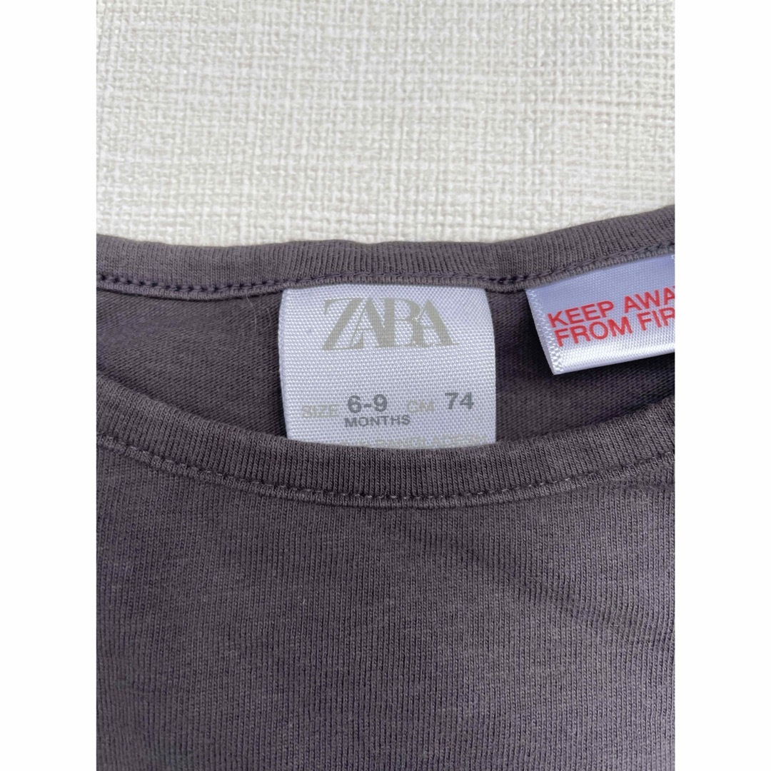 ZARA KIDS(ザラキッズ)のZARA  ウィンドブレーカー　ラッフルカットソー　まとめ売り　3枚セット キッズ/ベビー/マタニティのベビー服(~85cm)(シャツ/カットソー)の商品写真