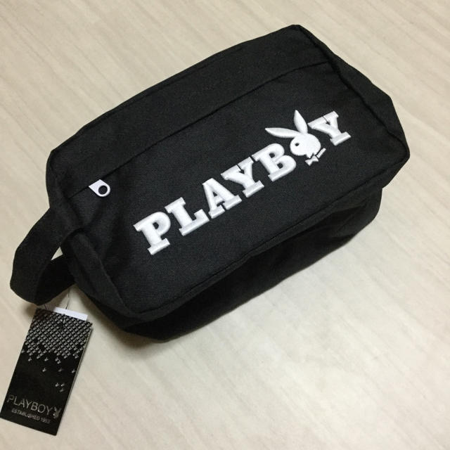 PLAYBOY(プレイボーイ)のプレイボーイ・ポーチ《新品・未使用品》 レディースのファッション小物(ポーチ)の商品写真