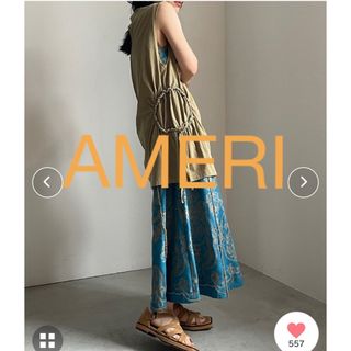 アメリヴィンテージ(Ameri VINTAGE)のAMERI多数出品♡SIDE CIRCLE GATHER TOP(タンクトップ)