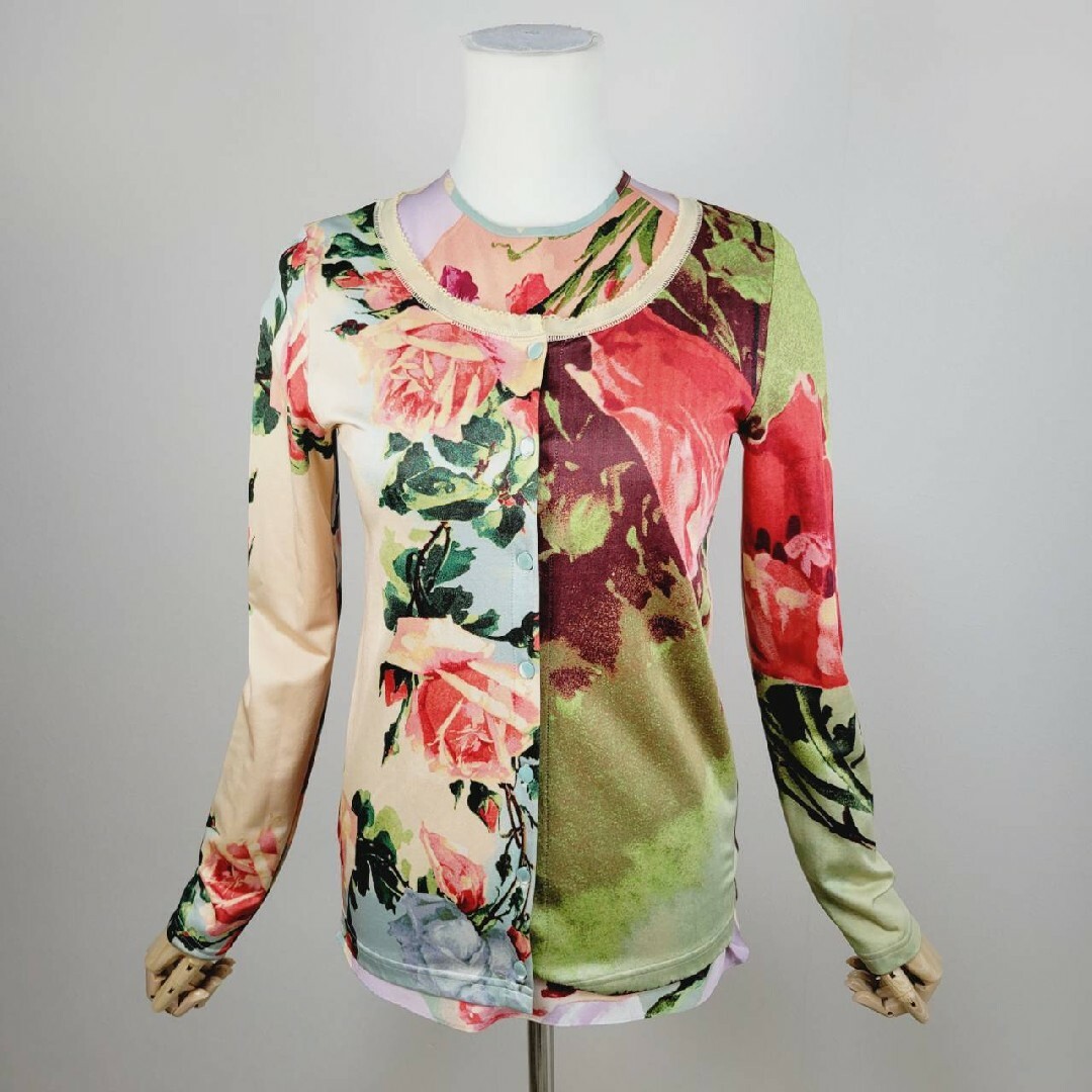 Jean-Paul GAULTIER - 【美品】Jean Paul GAULTIER FEMME 花柄 Jean-Paul GAULTIER - 【美品】Jean Paul GAULTIER FEMME 花柄