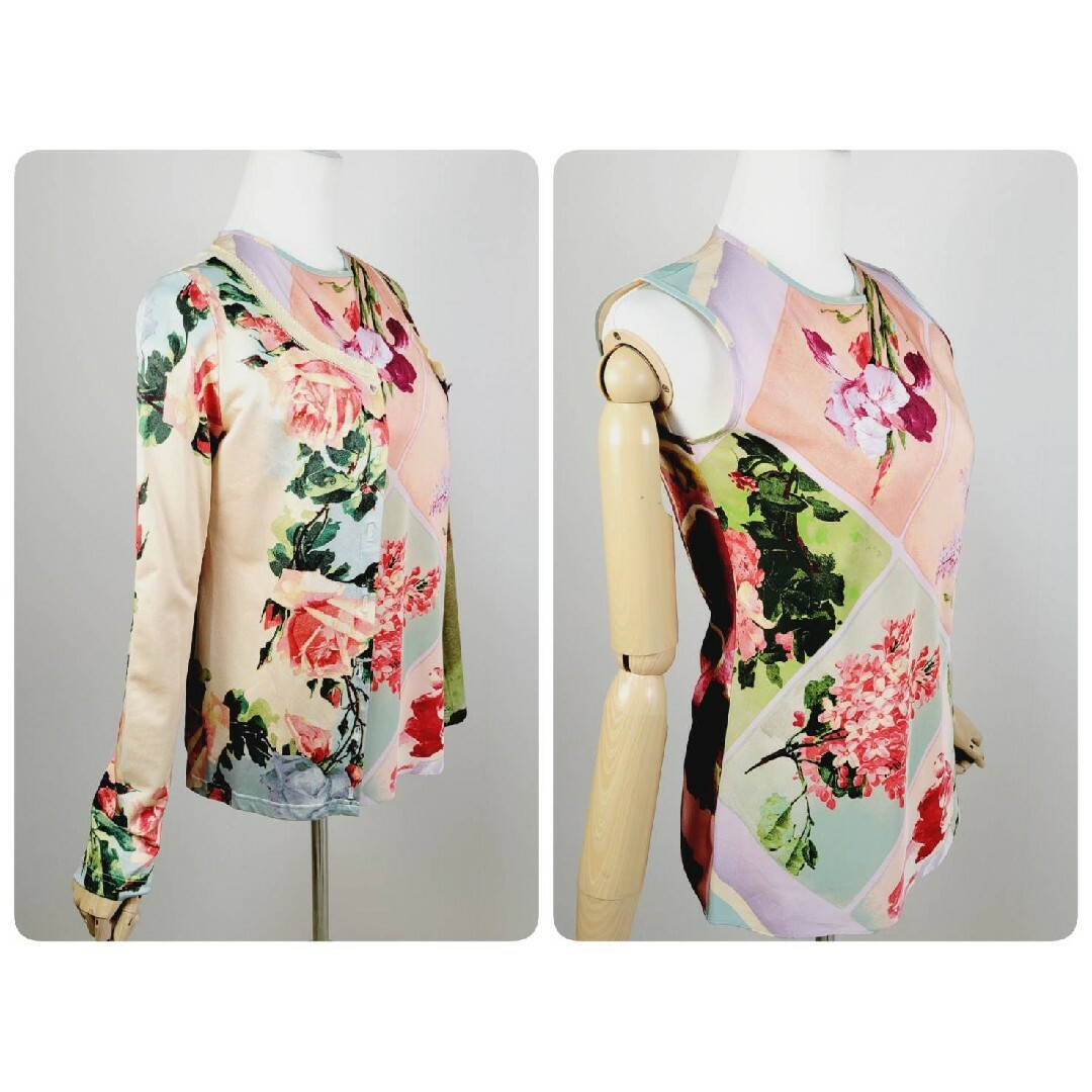 Jean-Paul GAULTIER - 【美品】Jean Paul GAULTIER FEMME 花柄 Jean-Paul GAULTIER - 【美品】Jean Paul GAULTIER FEMME 花柄