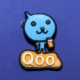 コカコーラ(コカ・コーラ)のコカ・コーラ マスコット キャラクター Qoo 柔らかい ゴムの バッチ(ノベルティグッズ)