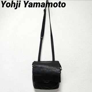 yohji yamamoto pour homme ウールギャバショルダーバッグ
