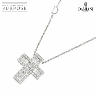 ダミアーニ(Damiani)のダミアーニ DAMIANI ベルエポック S ダイヤ ネックレス 50cm K18 WG ホワイトゴールド 750 クロス VLP 90210581(ネックレス)