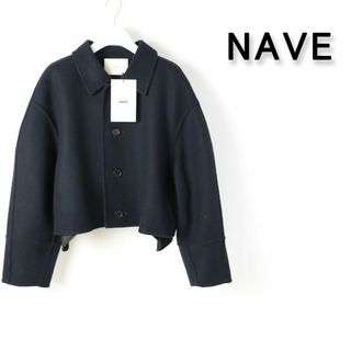 KNAVE - 611 新品 Nave ネイヴ メルトン リバーコート ウールジャケット 2