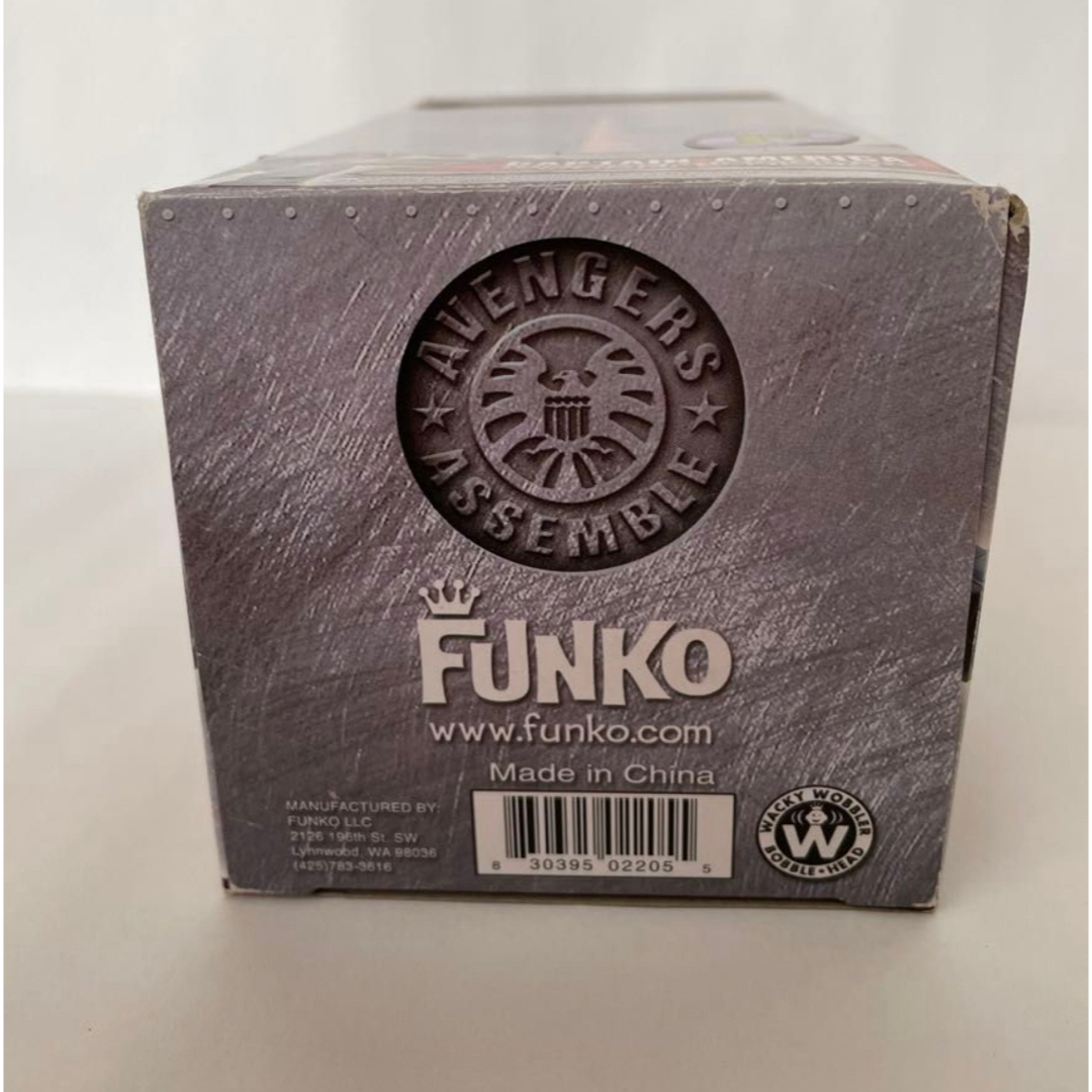 FUNKO(ファンコ)のレア キャプテンアメリカ marvel FUNKO ファンコ  人形 首振り人形 エンタメ/ホビーのフィギュア(アメコミ)の商品写真