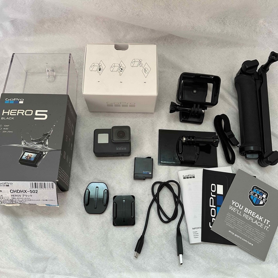 GoPro HERO5 BLACK CHDHX-502 ビデオカメラ GoPro HERO5 BLACK CHDHX-502 ビデオカメラ