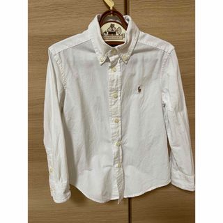 ポロラルフローレン(POLO RALPH LAUREN)の専用　ラルフローレン　オックスフォードシャツ　白　美品　4T 110cm(Tシャツ/カットソー)