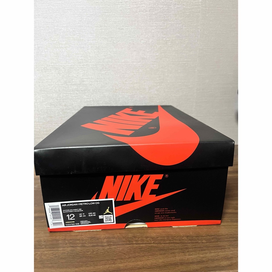 NIKE(ナイキ)のNike Air Jordan 1 Retro Low OG Black Toe メンズの靴/シューズ(スニーカー)の商品写真