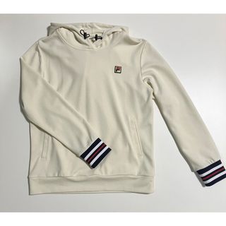 フィラ(FILA)のFila フィラ フーディ 生成り L(ウェア)