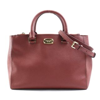 マイケルコース(Michael Kors)のマイケルコース Michael Kors ハンドバッグ 斜め掛けショルダーバッグ レザー ブラウン レディース 送料無料【中古】 t18547a(ハンドバッグ)