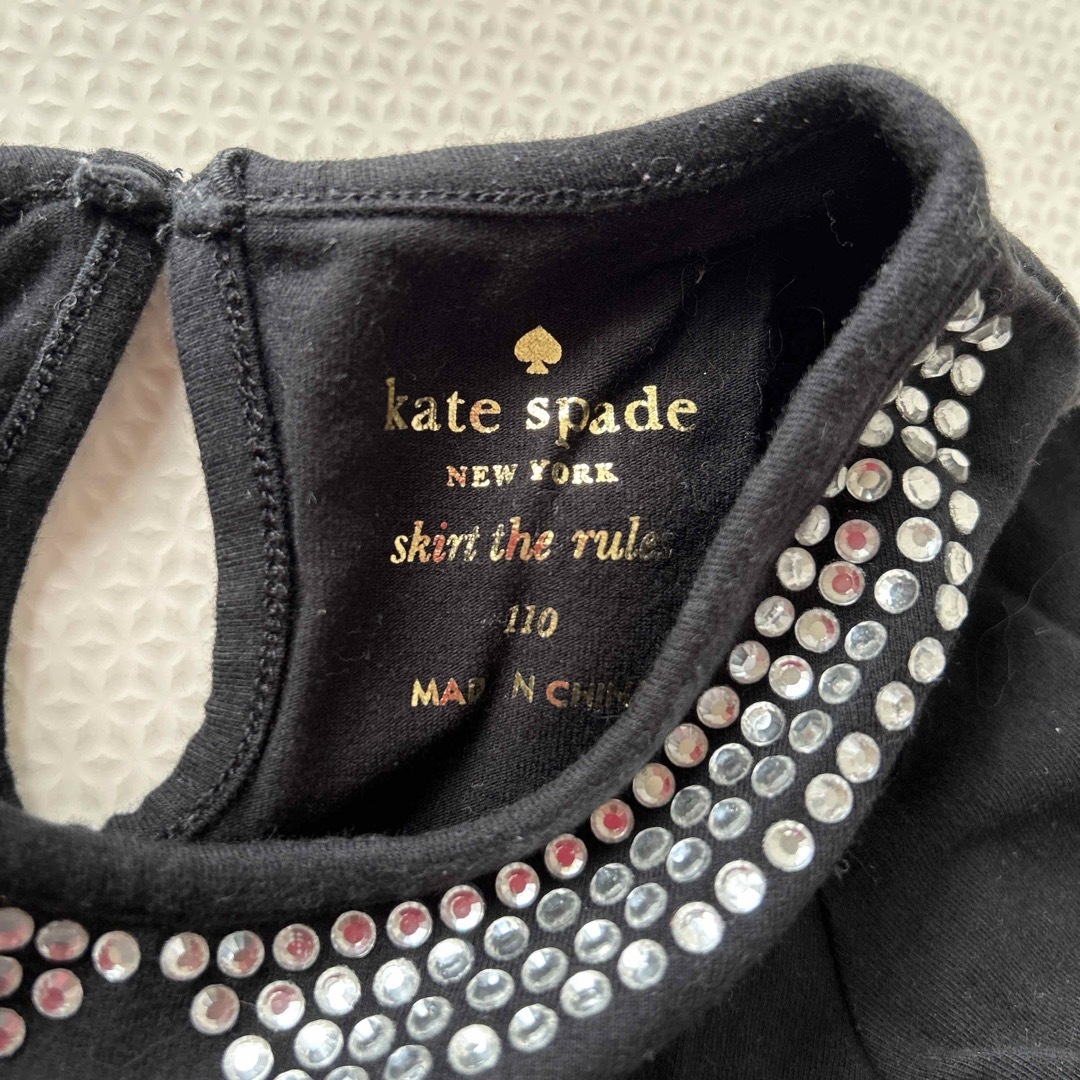 kate spade new york(ケイトスペードニューヨーク)のkate spade new york kis 美品　トップス　110 キッズ/ベビー/マタニティのキッズ服女の子用(90cm~)(Tシャツ/カットソー)の商品写真