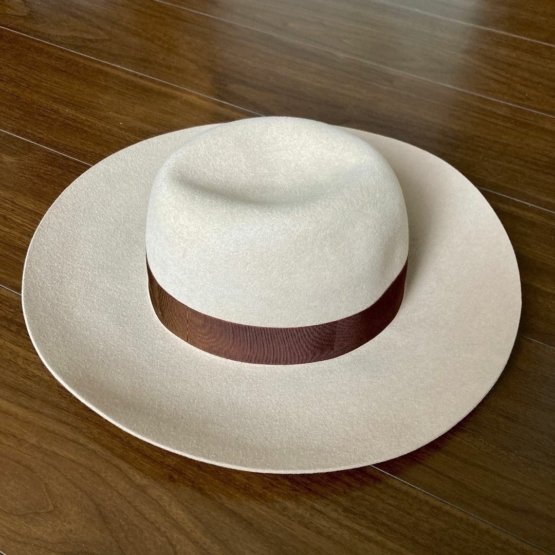 Borsalino(ボルサリーノ)の新品未使用✨ボルサリーノ Borsalino CLAUDETTE フエルトハット レディースの帽子(ハット)の商品写真